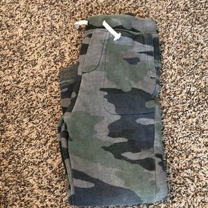 Boys Camouflage joggers